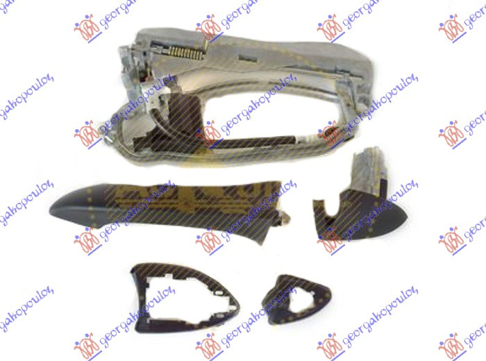 MANER EXTERIOR SPATE CU SUPORT STANGA BMW X5 [E53]