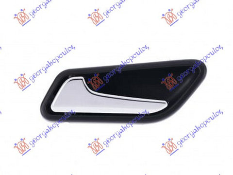 Maner Interior Cromat/Negru Usa Stanga Spate Mercedes A-Class W169 2004-2005-2006-2007-2008-2009-2010-2011-201