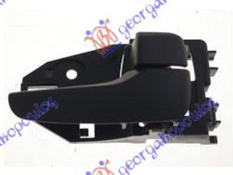 MANER INTERIOR NEGRU USA FATA/SPATE - MITSUBISHI OUTLANDER 03-07, MITSUBISHI, MITSUBISHI OUTLANDER 03-07, 080107861