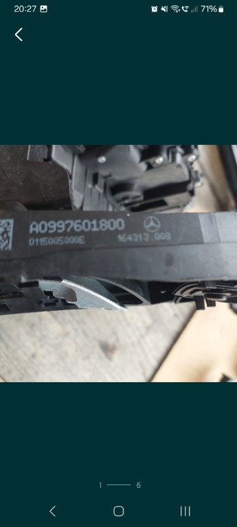 Maner interior ușă dreapta spate Mercedes GLE Coupe an 2017 cod produs A0997601800