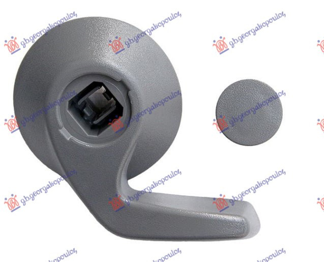 MANER POZITIONARE SPATAR / MANER REGLAJ SCAUN ARGINTIU, RENAULT, RENAULT KANGOO 13-21, 674007844