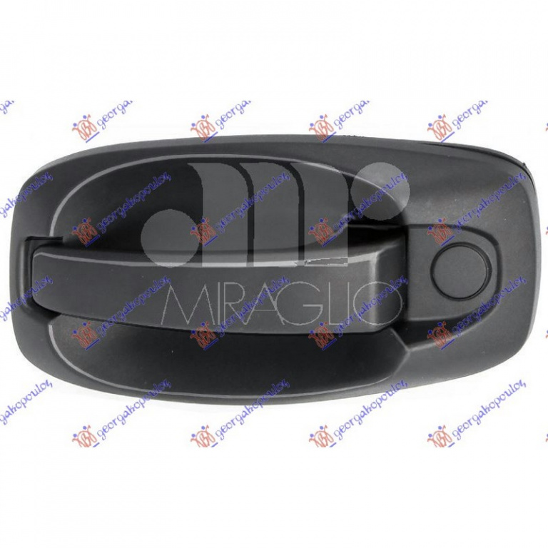 MANER USA FATA FIAT FIORINO 2016-> Maner usa fata si lateral exterior (fara gaura butuc ) dreapta PIESA NOUA ANI 2016 2017 2018 2019 2020 2021