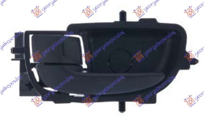 MANER USA FATA / SPATE INTERIOR NEGRU - F2, PEUGEOT, PEUGEOT 108 14-, 635007872