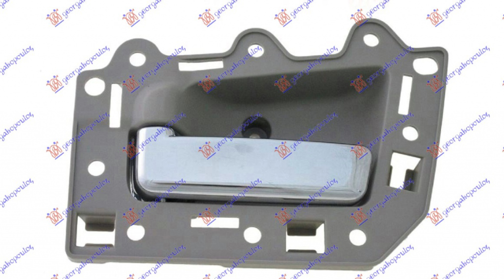 Maner usa interiora fata crom/bej stanga pentru Jeep Grand Cherokee 2008, 2009, 2010, 2011