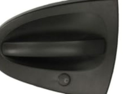 Maner usa stanga (extern, cu gaura pentru incuietoare, negru) AUDI A3, A6 C6, SEAT EXEO, EXEO ST 1.2-3.2 05.03-05.13