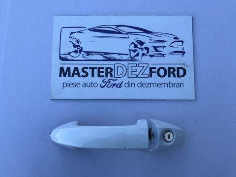 Maner usa stanga Ford Fiesta 2009-2015 culoare alba