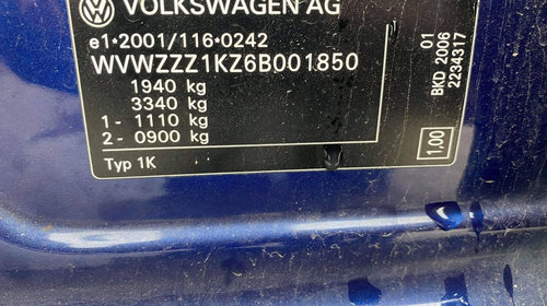 Maneta semnalizare Volkswagen Golf 5 200