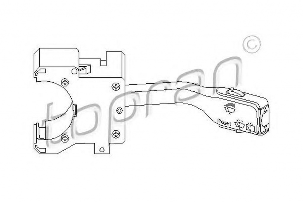 Maneta stergator AUDI A3 8L1 TOPRAN 109133 PieseDeTop