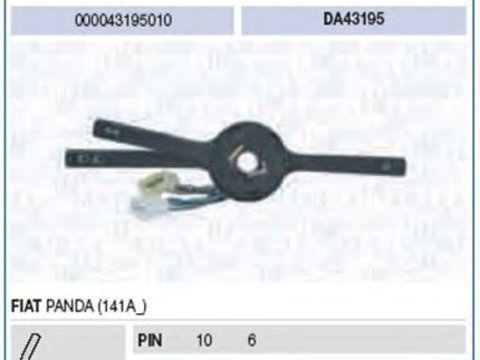 Maneta stergator semnalizare FIAT PANDA 141A MAGNETI MARELLI 000041585010 PieseDeTop