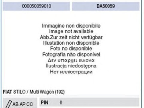 Maneta stergator semnalizare FIAT STILO 192 MAGNETI MARELLI 000050059010 PieseDeTop