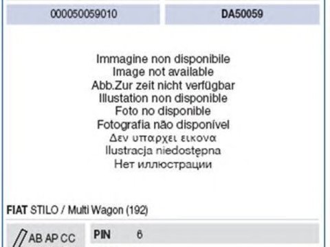 Maneta stergator semnalizare FIAT STILO Multi Wagon 192 MAGNETI MARELLI 000050059010