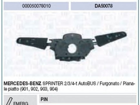 Maneta stergator semnalizare MERCEDES-BENZ VITO bus 638 MAGNETI MARELLI 000050078010 PieseDeTop