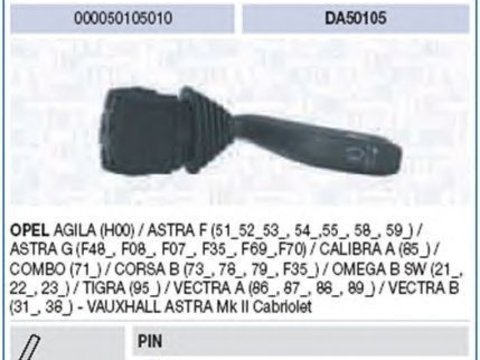 Maneta stergator semnalizare OPEL ASTRA G limuzina F69 MAGNETI MARELLI 000050105010