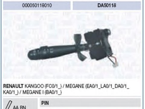 Maneta stergator semnalizare RENAULT KANGOO Express FC0 1 MAGNETI MARELLI 000050118010