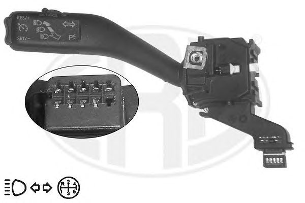 Maneta stergator semnalizare VW GOLF VI 5K1 ERA 440445 PieseDeTop