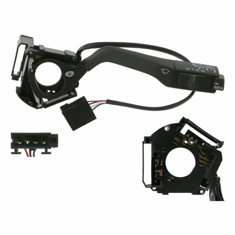 Maneta stergator Vw Golf 2 1989-1991, Passat B3 1988-1993, Corrado 1988-1991, stergere luneta, 3 pozitii, functie MFA, 535953519A