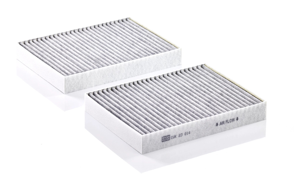 MANN-FILTER Filtru, aer habitaclu montare dedesubtul torpedoului CUK23014-2 pentru masina ALPINA D5 Touring (G31) 2017 2018 2019 2020 2021 2022 2023 2024 2025