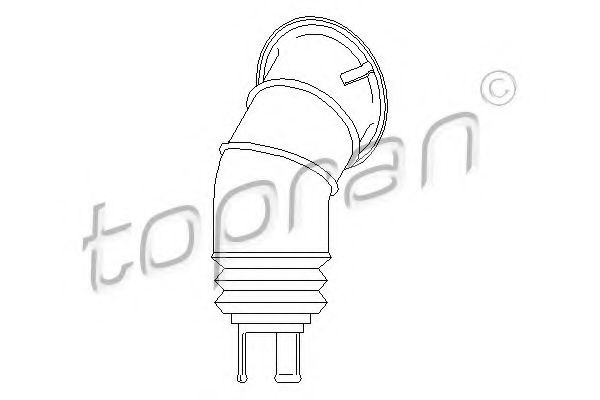 Manseta, coloana directie SEAT TOLEDO   (1L) (1991 - 1999) TOPRAN 108 030