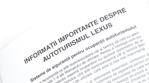 Manual Utilizare Lexus GS (GRS19, UZS19,