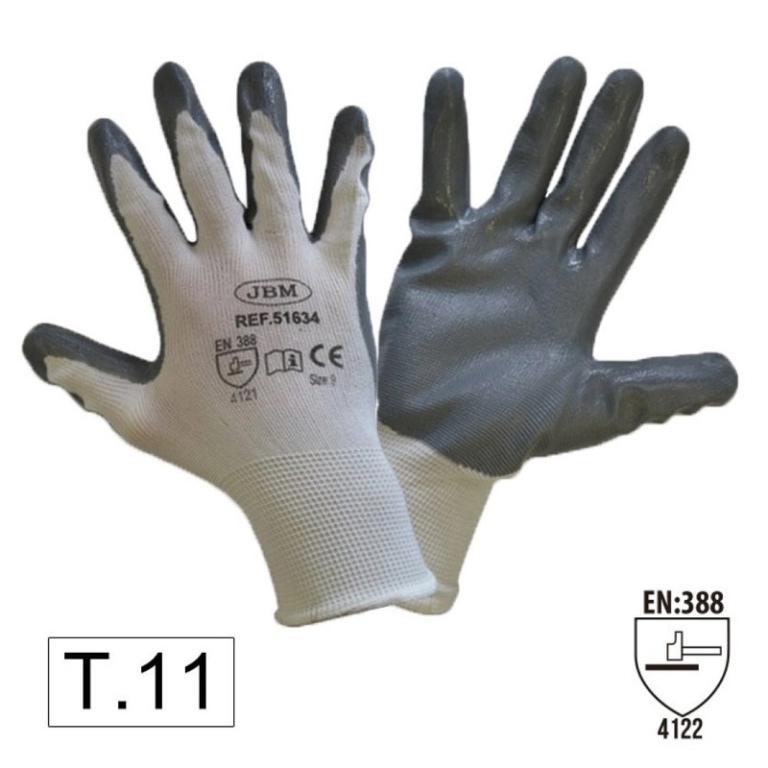 MANUSI DE LUCRU CU PALMA INTARITA DE NITRIL T11 JB