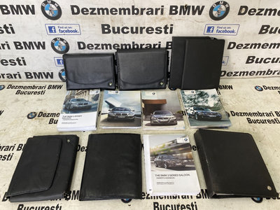 Mapa,toc piele,manual,carte service BMW F30,E65,F1