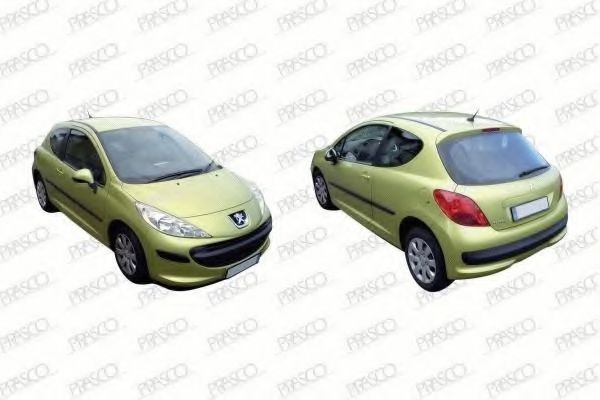 Material amortizoare zgomot, nisa motor PEUGEOT 207 CC (WD_) (2007 - 2016) PRASCO PG3201900