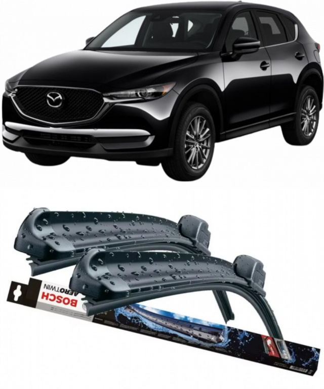 Mazda CX-5 Set 2 stergator parbriz Bosch Aerotwin 600/475mm compatibile cu Mazda CX-5 (KE, GH) (2011-2017) (60 cm / 45 cm) 3397014421-breloc115