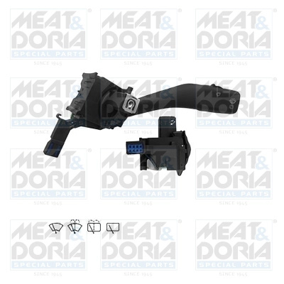 MEAT & DORIA Comutator coloana directie 23351 pentru masina SKODA OCTAVIA II Combi (1Z5) 2004 2005 2006 2007 2008 2009 2010 2011 2012 2013
