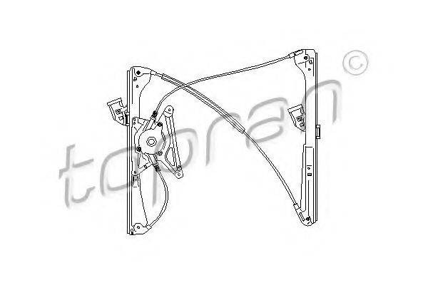 Mecanism actionare geam AUDI A4 Avant (8D5, B5) (1994 - 2001) TOPRAN 110 454
