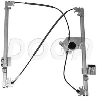 Mecanism actionare geam DOGA 100856 montare fata dreapta model CITROEN JUMPY II (VF7) 2007 2008 2009 2010 2011 2012 2013 2014 2015 2016