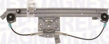 Mecanism actionare geam Regulator geam Spate Dreapta electric fara motoras numar de usi. 4 RENAULT GRAND SCENIC I Magneti Marelli 350103170098