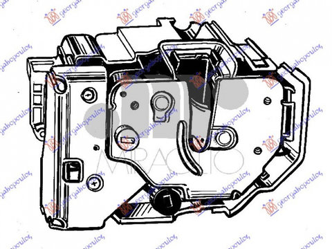 MECANISM INCHIZATOR USA SPATE ALFA ROMEO GIULIETTA 2010-> Mecanism inchizator usa spate inchidere centralizata -cu alarma dreapta PIESA NOUA ANI 2010 2011 2012 2013 2014 2015 2016