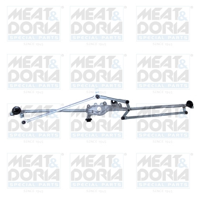 Mecanism stergator parbriz Fata fara motoras OPEL ASTRA J 09.09- MEAT-DORIA 227036