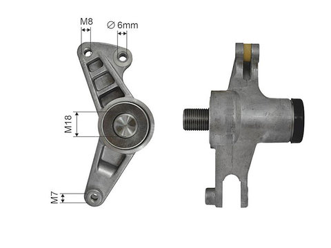 MECANISM TENSIONARE CUREA DISTRIBUTI, MERCEDES CLASS C (W202) 93-, W124 84-,CLASS E (W210) 96-,CLASS G 90-,SPRINTER 96-06,VARIO 96-