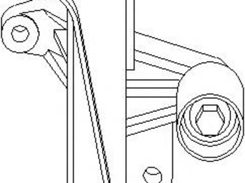 Mecanism tensionare, curea distributie AUDI A4 limuzina (8D2, B5), AUDI A6 limuzina (4B2, C5), AUDI A6 Avant (4B5, C5) - TOPRAN 109 142