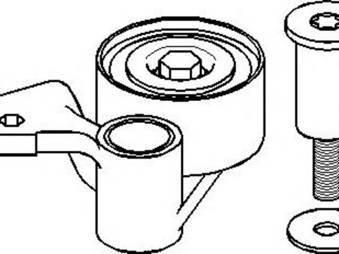 Mecanism tensionare, curea distributie AUDI A6 limuzina (4B2, C5), AUDI A6 Avant (4B5, C5), AUDI A4 (8E2, B6) - TOPRAN 111 531