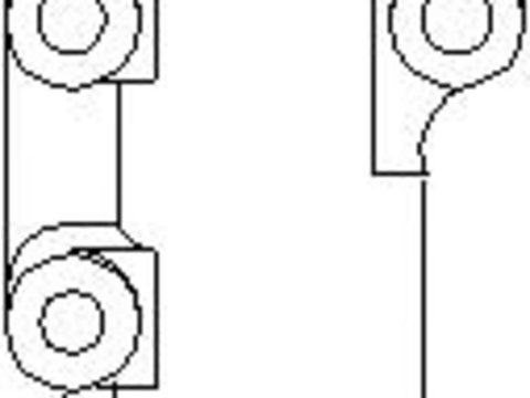 Mecanism tensionare, curea distributie AUDI A6 limuzina (4B2, C5), AUDI A6 Avant (4B5, C5), AUDI A4 (8E2, B6) - TOPRAN 111 162