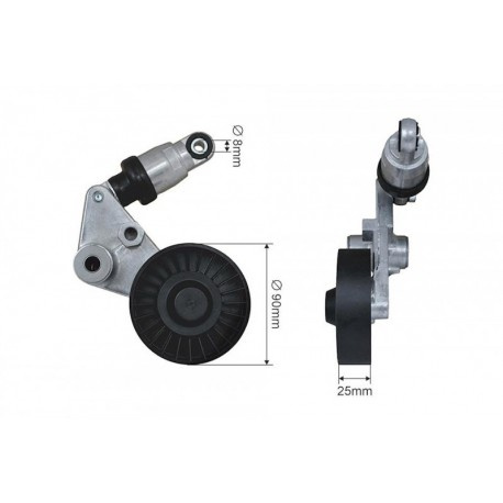 MECANISM TENSIONARE CUREA DISTRIBUTIE pentru OPEL ASTRA G 98-05, fataERA B 98- , OMEGA B 97-03, VECTRA B/C/SIGNUM 96- , ZAFIRA A 99-