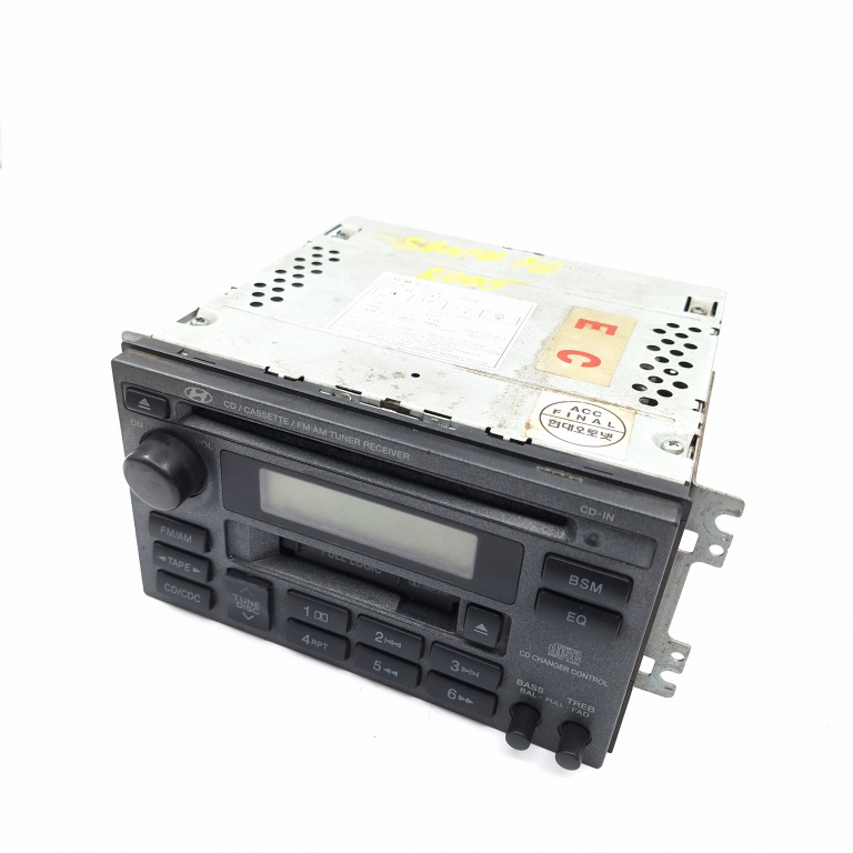 Media Player / Radio / Unitate CD / Casetofon Caseta,CD Player,Radio Hyundai SANTA FE 1 (SM) 2000 - 2006 9618026201SF, KFG4C00006, 295KES