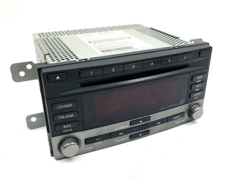 Media Player / Unitate CD / Casetofon CD Player,Radio Subaru FORESTER (SH) 2008 - Prezent Motorina 86201SC401, 86201 SC401, PF2984BB, PF-2984B-B, E13034044, E13 034044, 276021733, 276-0217-33
