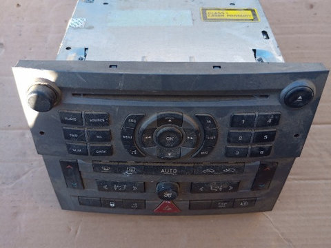 Media Player / Unitate CD / Casetofon CD Player,Functii Telefonie,Radio Peugeot 407 2004 - Prezent 6564W5