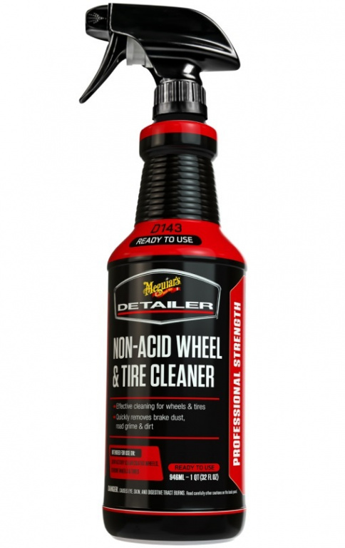 Meguiar's Detailer Non-Acid Wheel &amp; Tire Cleaner Solutie Curatare Jante Si Anvelope Non-Acid 946ML DRTU14332MG