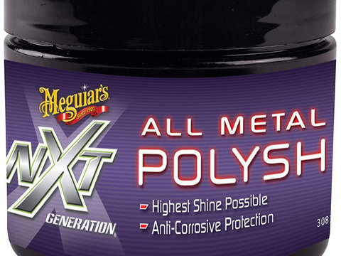 Meguiar's NXT Generation All Metal Polish Solutie Polish Metal 148ML G13005