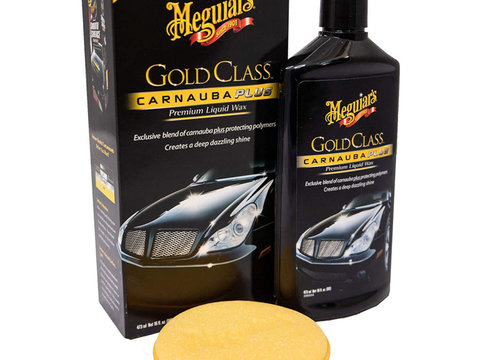 Meguiars ceara lichida cu burete aplicator gold class 473ml