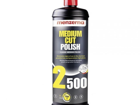 Menzerna Medium Cut Pasta Polish Abraziva Medie 2500 1L ME-MCP2500