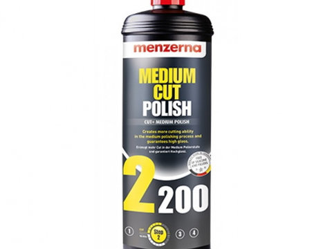 Menzerna Medium Cut Polish 2200 Pasta Polish Mediu 1L MC2200-1000