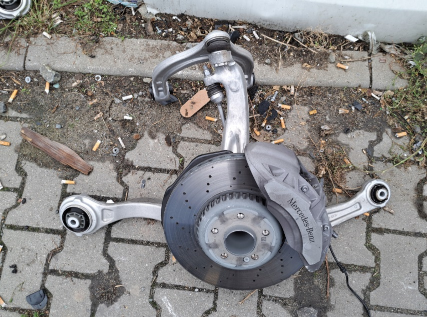 Mercedes 206 suspensie articulație braț