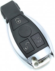 Mercedes Benz - Carcasa cheie tip Smartkey cu 3 bu