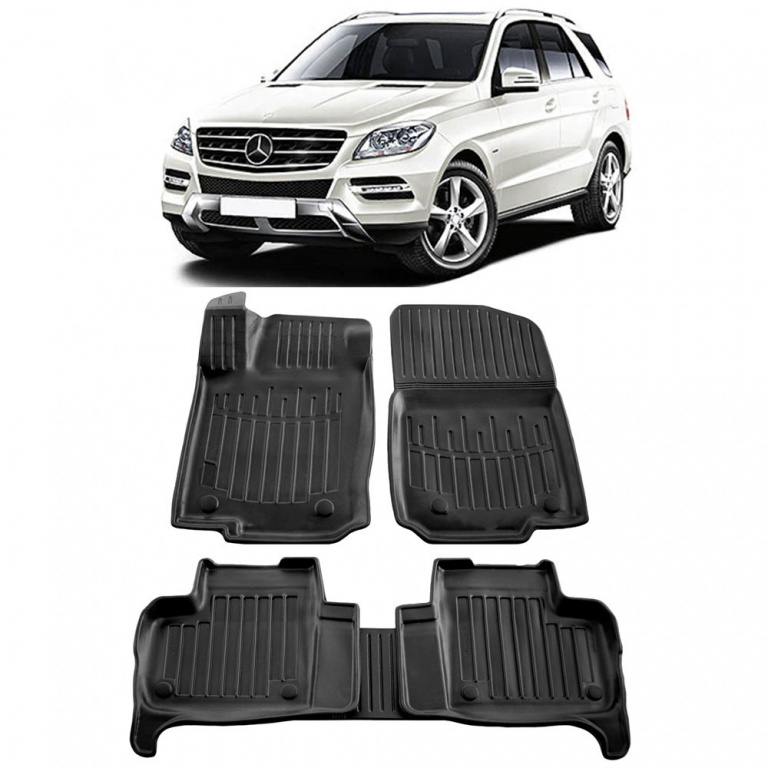 Mercedes Benz W166 ML (2011-2015) Set covorase auto cauciuc G.Modern Line 3D 105945-UMB664