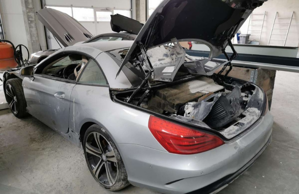 Mercedes SL R231 facelift 3.0B 2018